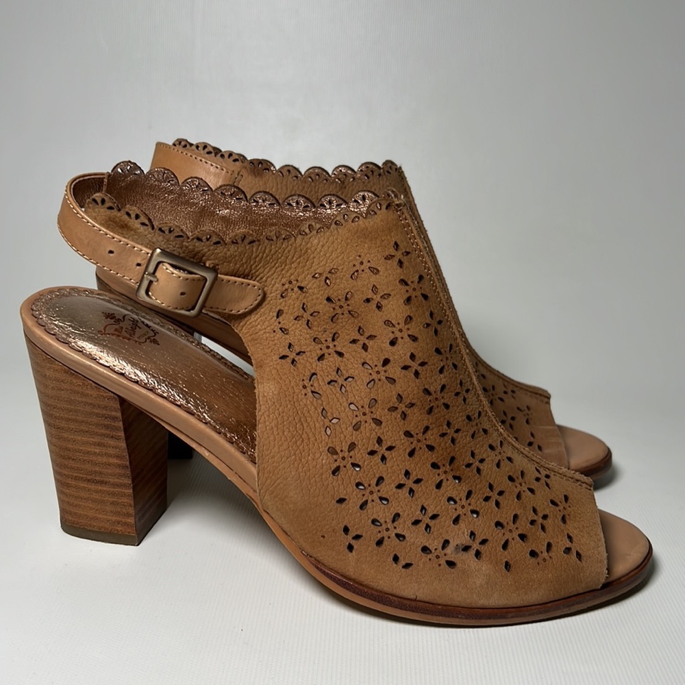 Miss Albright from Anthropologie Baka Heeled Sandals - sz 9.5